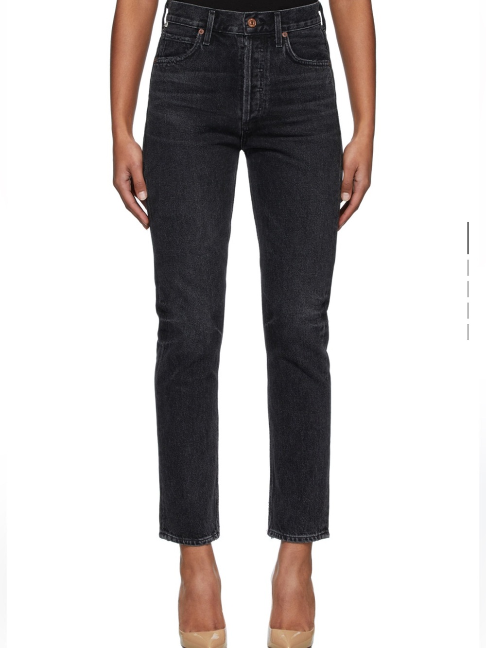 Citizens Of Humanity Charlotte High Rise Straight Jeans